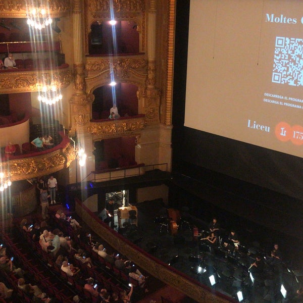 Photo taken at Liceu Opera Barcelona by Juanje D. on 7/2/2022