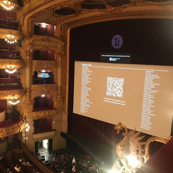 Photo taken at Liceu Opera Barcelona by Juanje D. on 7/25/2022