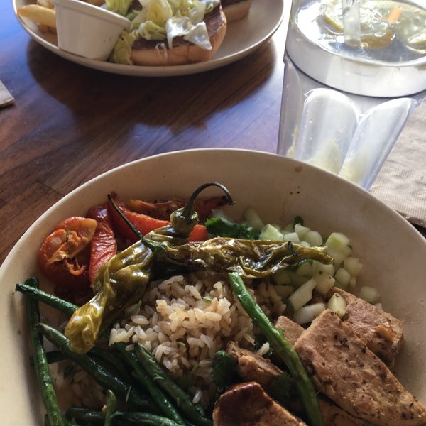 Photo taken at Veggie Grill by James G. on 6/25/2018
