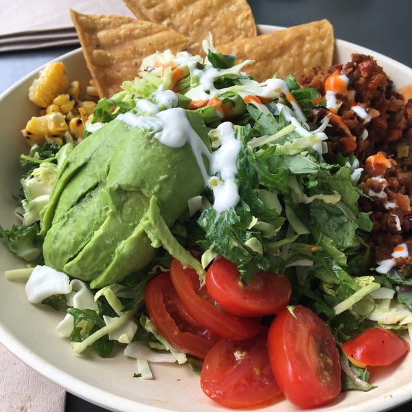 Photo taken at Veggie Grill by James G. on 4/15/2018