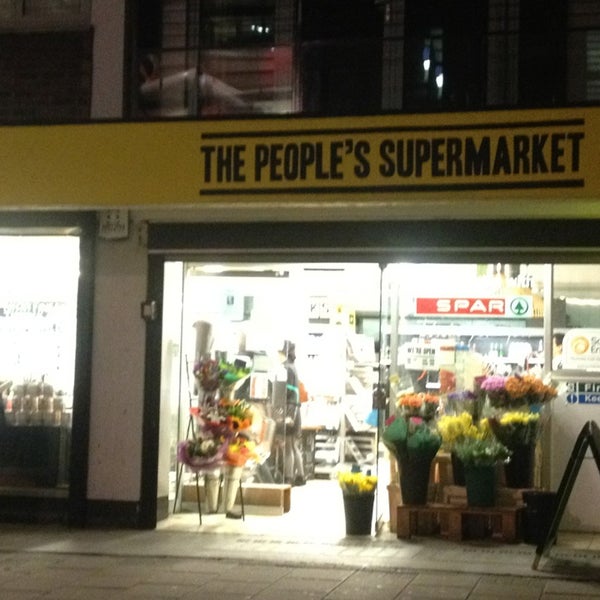 Photo taken at The People&#39;s Supermarket by sako on 1/31/2013