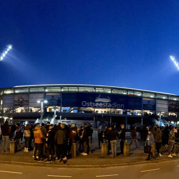 Photo taken at Ostseestadion by Christoph Ø. on 2/11/2022