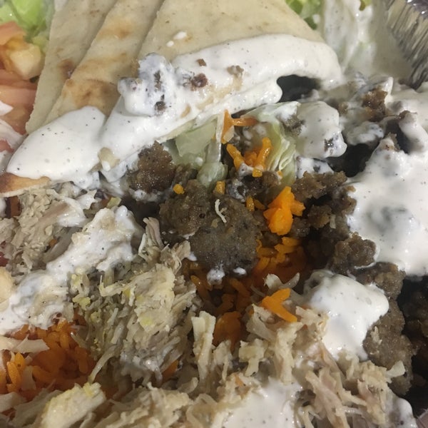 Photo taken at The Halal Guys by Kenny L. on 10/24/2017