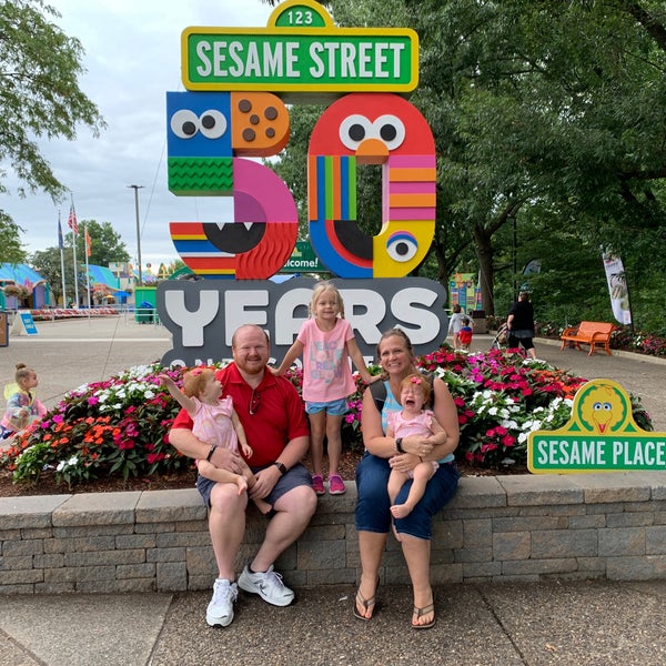 Photo taken at Sesame Place by Michael L. F. on 8/23/2019