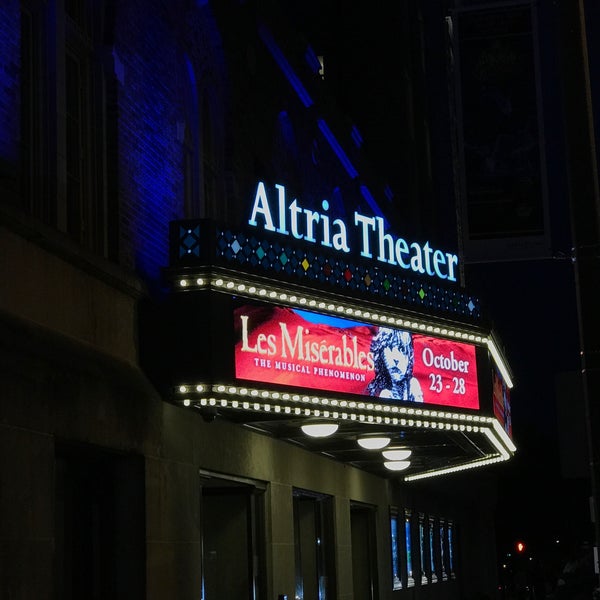 Photo taken at Altria Theater by Michael L. F. on 10/25/2018