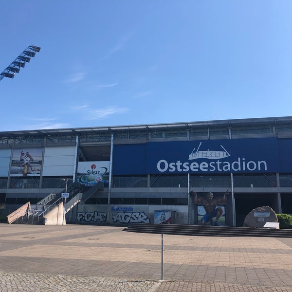 Photo taken at Ostseestadion by Olli on 6/4/2021