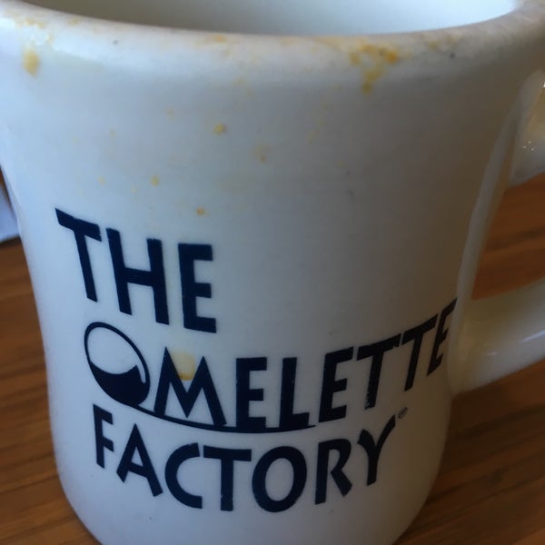 Photo taken at The Omelette Factory by James G. on 8/18/2019