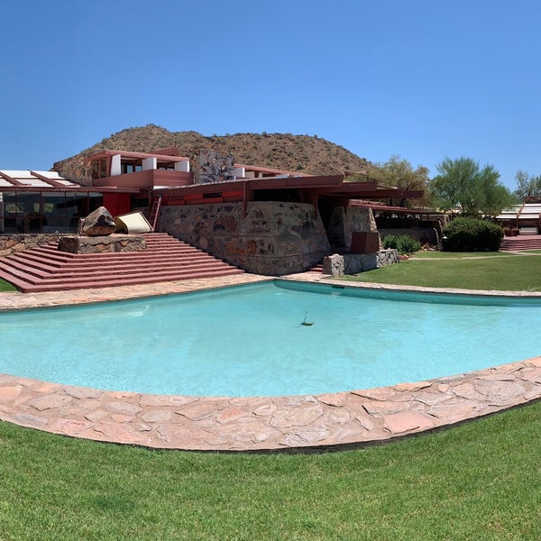 Photo taken at Taliesin West by Treyci on 7/20/2019