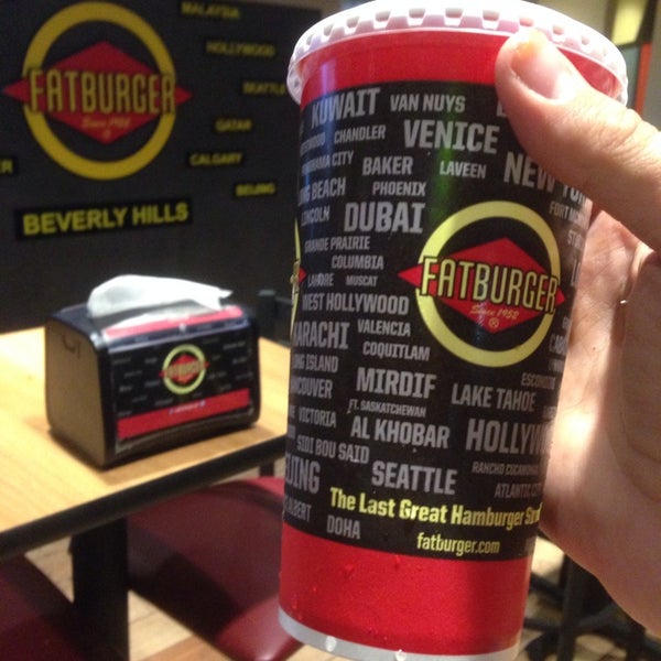 Photo taken at Fatburger by Abdullah A. on 9/1/2014