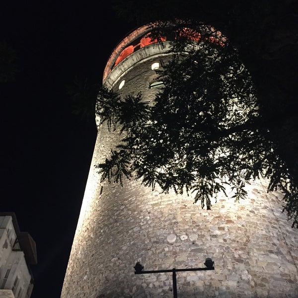 Photo taken at Galata Tower by Ahmet C. on 8/8/2015