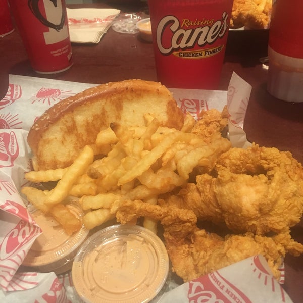 Photo taken at Raising Cane&#39;s Chicken Fingers by Aaron B. on 9/10/2017