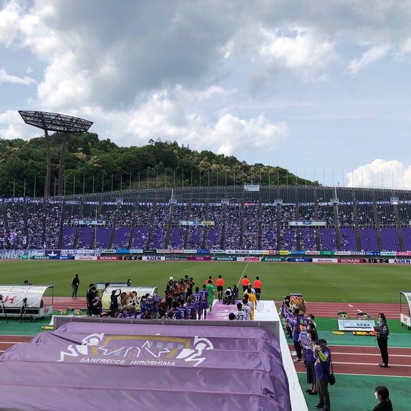 Photos At サポーターズシート Soccer Field In 広島市