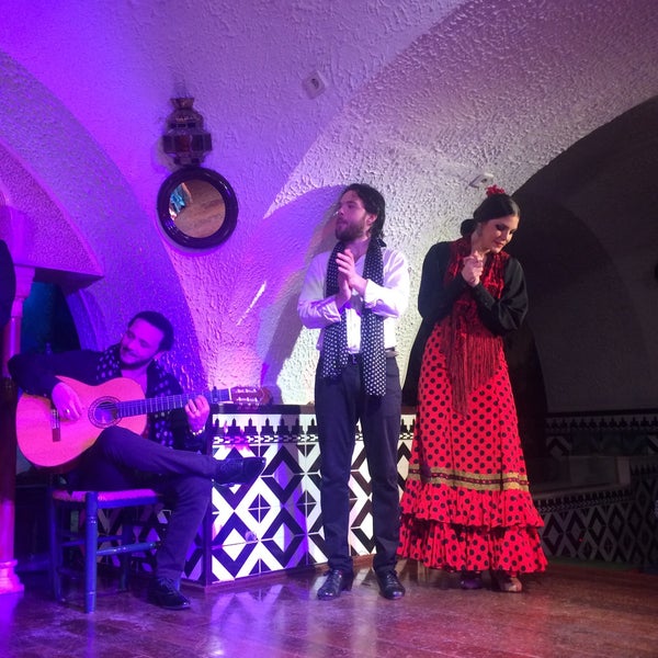 3/3/2018 tarihinde Vera S.ziyaretçi tarafından Tablao Flamenco Cordobés'de çekilen fotoğraf