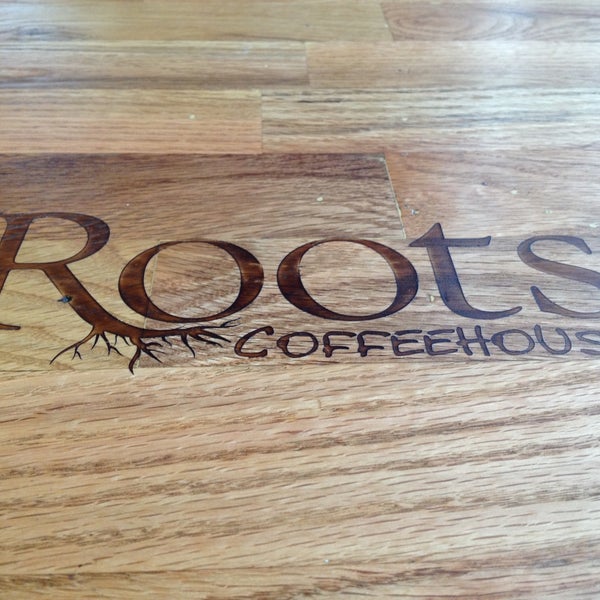 Photo taken at Roots Coffeehouse by Jeff L. on 4/28/2013