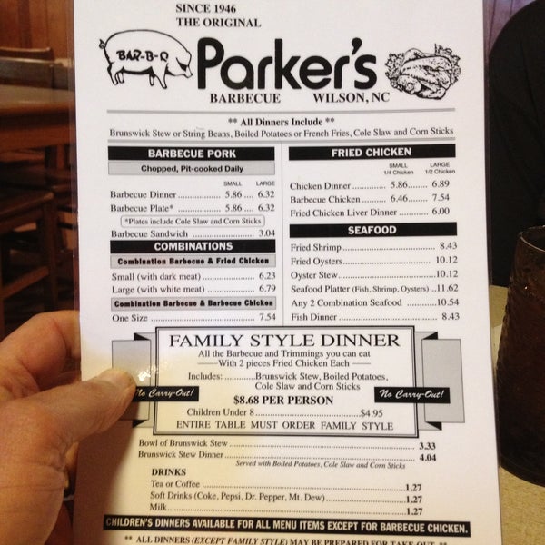 Photo taken at Parker&#39;s Barbecue by Bobby C. on 4/26/2013
