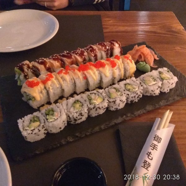 Photo taken at Hōmu Sushi Bar by Georgios B. on 12/30/2018
