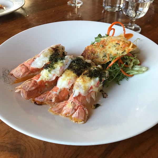 Photo taken at Humarhúsið/The Lobster House by Aho S. on 10/29/2018