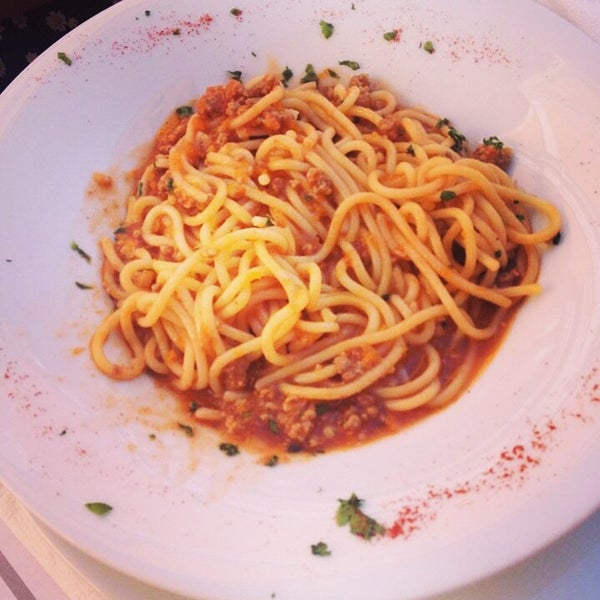 I really liked spaghetti bolognese :) Yummy!