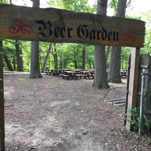 Hubbard Park Beer Garden Shorewood, WI