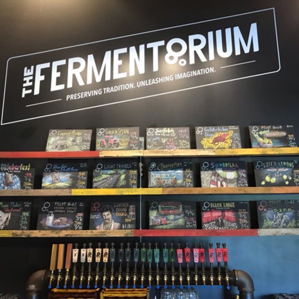 Photo taken at The Fermentorium Brewery &amp; Tasting Room by Anne S. on 9/14/2019