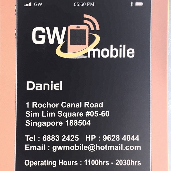 GW Mobile - Mobile Phone Store in Singapore