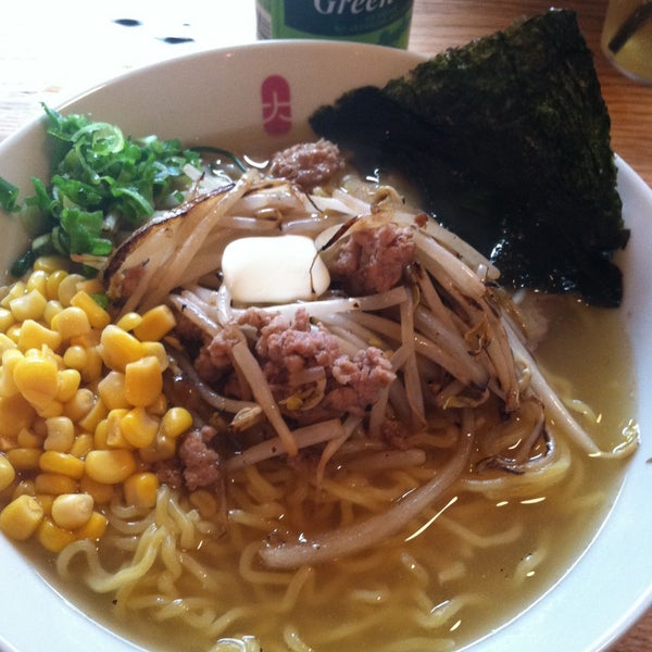 Tourist tip: Shio ramen with extra noodle, corn, and butter. Yes, butter.