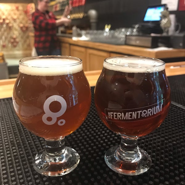 Photo taken at The Fermentorium Brewery &amp; Tasting Room by Chris M. on 4/10/2019