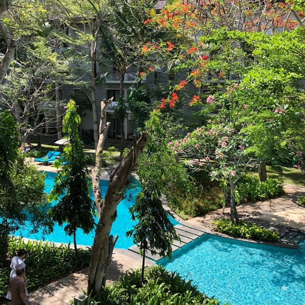 Photo taken at Courtyard Bali Nusa Dua Resort by Albina T. on 11/20/2019