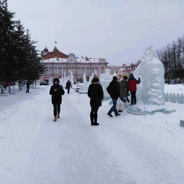 Photo taken at Новособорная площадь by Павел Р. on 2/22/2017