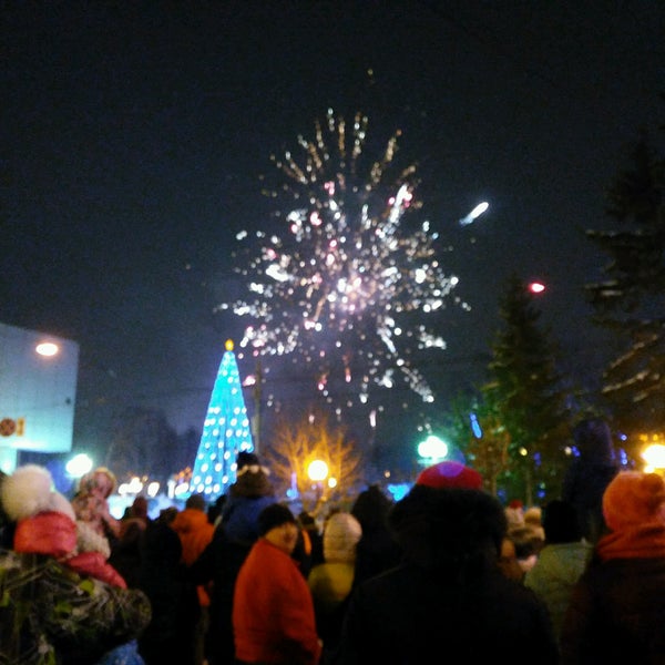 Photo taken at Новособорная площадь by Павел Р. on 12/31/2016