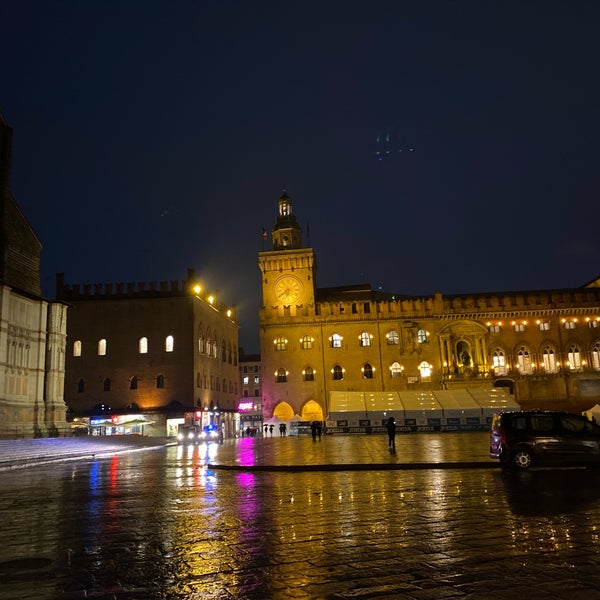 Photo taken at Piazza Maggiore by Erman A. on 2/29/2024