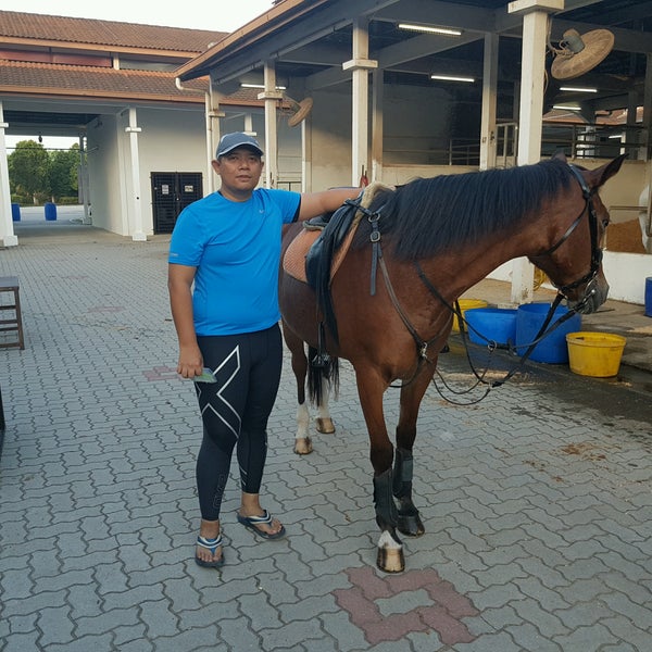 Photo taken at Equestrian Park Putrajaya by Rohaizad H. on 1/7/2017