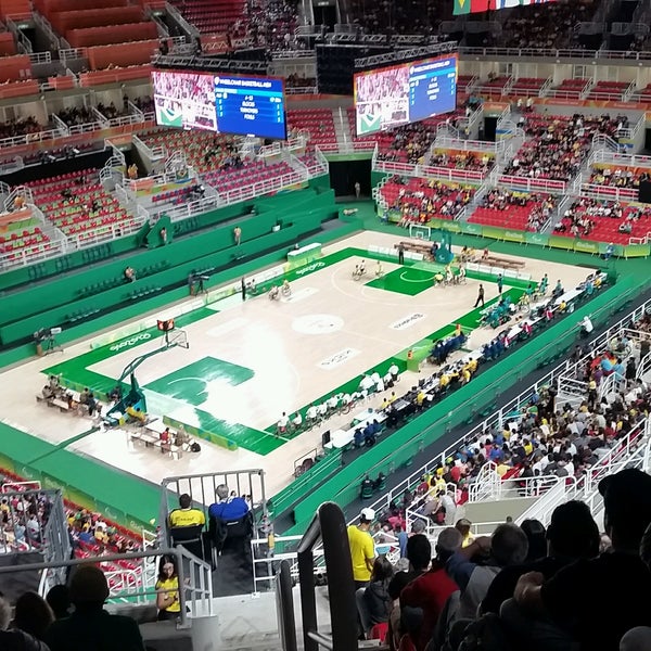 9/10/2016 tarihinde Thaís C.ziyaretçi tarafından Arena Olímpica do Rio'de çekilen fotoğraf
