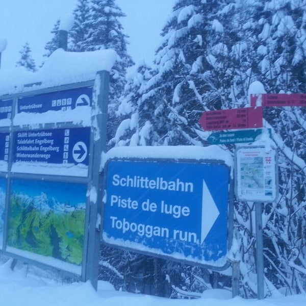 Photo taken at Ski Lodge Engelberg by Mrt K. on 12/28/2014