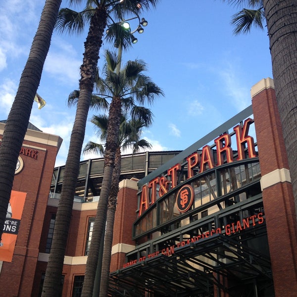 Photo taken at Oracle Park by Marie V. on 5/7/2013