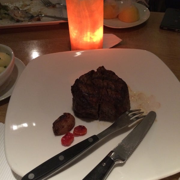 Photo taken at Columbia Steak House by Abdullah M. on 6/5/2014