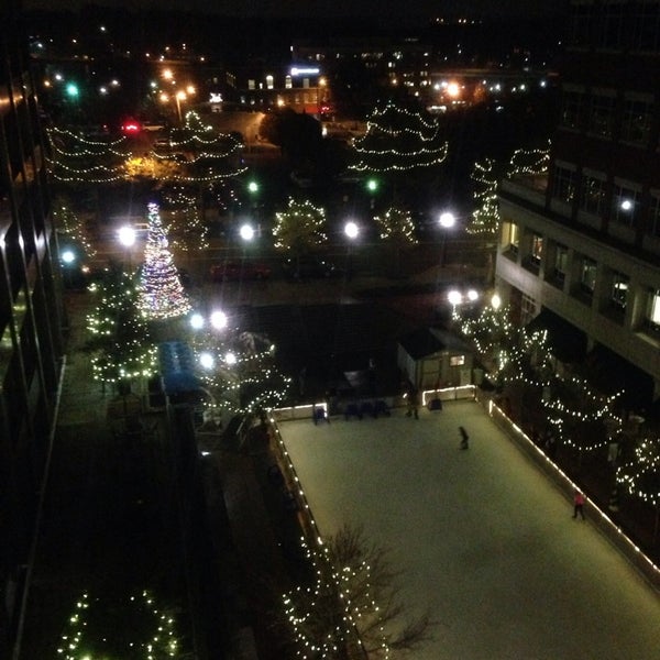 Photo taken at Courtyard by Marriott Greenville Downtown by Will O. on 12/3/2013