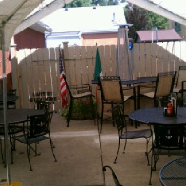 The back patio is great!