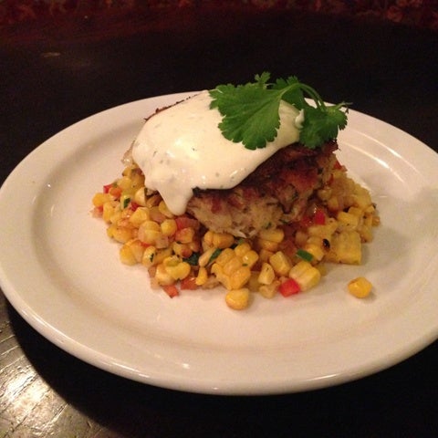This week's special: Maryland gumbo Crab Cake!!!