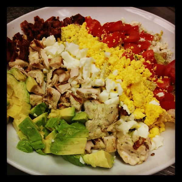 Our large and festive Cobb salad! #southwestny
