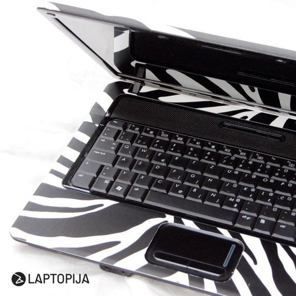 Zebra laptop i telefon..