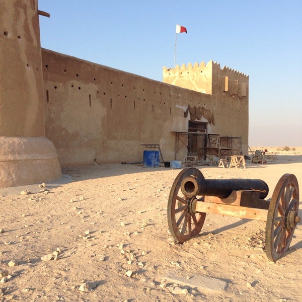 Photo taken at Al Zubarah Fort and Archaeological Site by Joseph C. on 10/25/2013