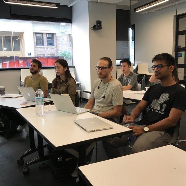 Photo taken at NYU Leslie Entrepreneurs Lab by Frank R. on 9/6/2018