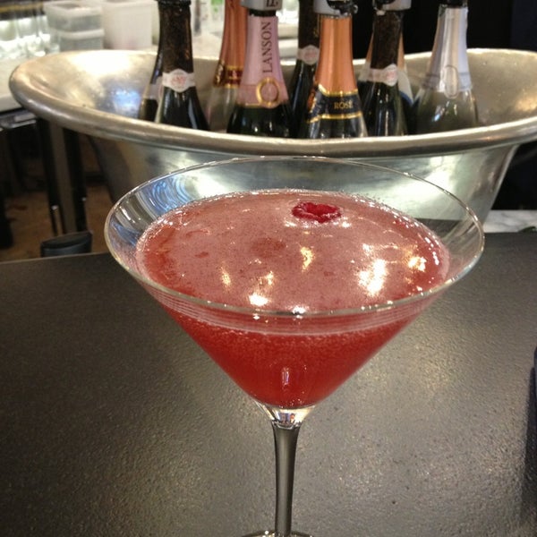 Champagne bar. Champagne bar