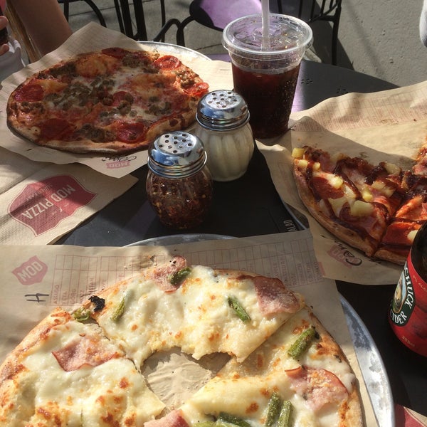 Photo taken at MOD Pizza by Tami A. on 4/8/2015