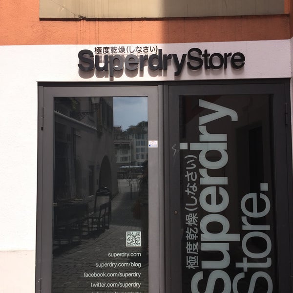 Harnas cent Wedstrijd Superdry Store - Kreis 1 - Schoffelgasse 2