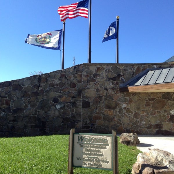 Photo taken at West Virginia Tourist Information Center by Deborah F. on 10/5/2014
