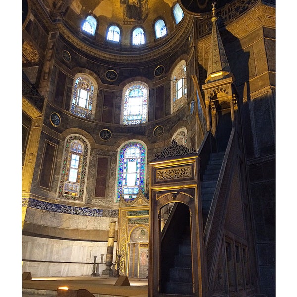 Photo taken at Hagia Sophia by Yana V. on 3/21/2015