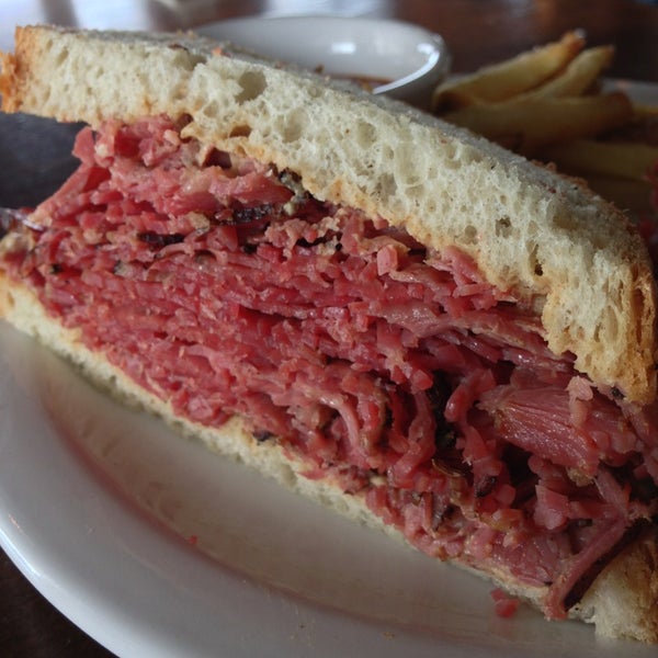 Pastrami piled on high