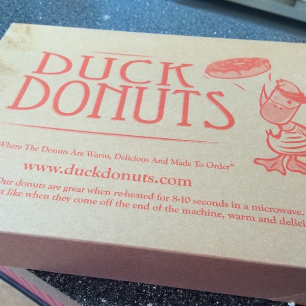 Photo taken at Duck Donuts by Rebekah C. on 4/24/2014